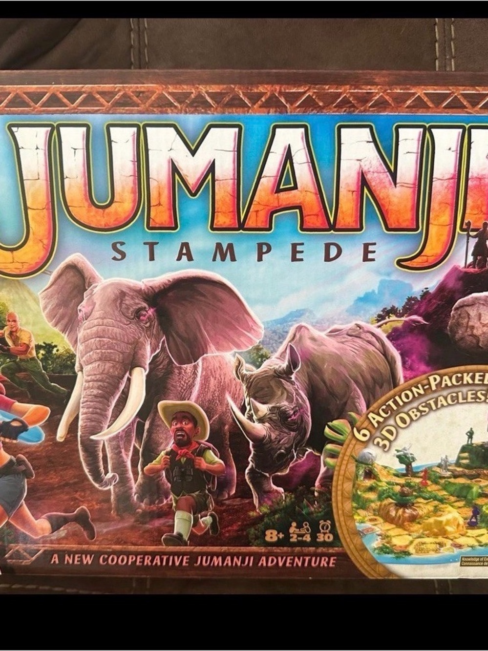 Jumanji Stampede Kids Board Game - Multicolor Adventure